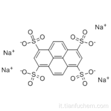1,3,6,8-pirenetetrasulfonicacid, sale di sodio (1: 4) CAS 59572-10-0